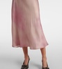Satin slip dress