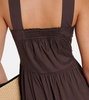 Stelvio cotton-blend midi dress