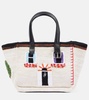 House Mini knitted tote bag