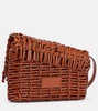 Acute leather crossbody bag