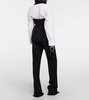 Aletta halterneck wool vest