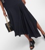 Trompe l'oeil midi dress