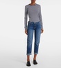 Ex Boyfriend cropped skinny jeans