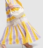 Embroidered cotton maxi dress