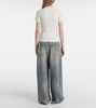 Lingerie cotton-blend jersey T-shirt