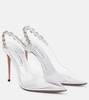 Love Link 105 PVC slingback pumps