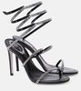 Cleo 105 embellished satin sandals