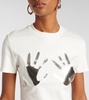 Patch-appliqué jersey T-shirt