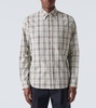 Checked cotton shirt