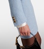 Sequined tweed jacket