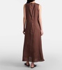 Tallin linen maxi dress