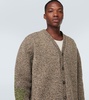 Wool and alpaca cardigan