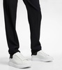 Oversized embellished leather sneakers
