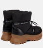 Padded ankle boots