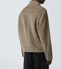 Suede blouson