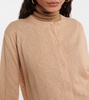 Funghi cotton and mohair-blend cardigan