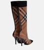 Vintage Check 105 sock boots