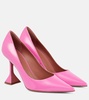 Ami patent leather pumps