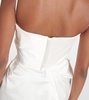 Bridal Venus satin minidress