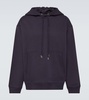 Cotton jersey hoodie