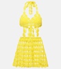 Ibiza crochet cotton minidress
