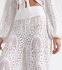 Charlize lace wide-leg pants