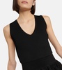 V-neck minidress