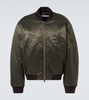 Logogram bomber jacket