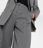 Anfora high-rise wide-leg pants