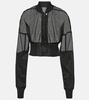 Cotton bomber jacket