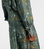 Felicia studded silk maxi dress