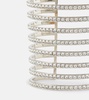 Vittoria embellished cuff bracelet