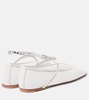 Ane embellished mesh ballet flats