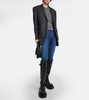 Mid-rise skinny jeans