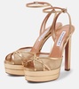 Shear 130 mesh platform sandals