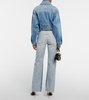 Cropped denim jacket