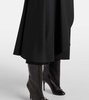 Wool skirt pants