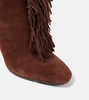 Gytane 85 fringed suede knee-high boots