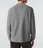 Cotton and cashmere overshirt