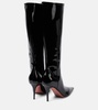 Barbara 90 patent leather knee-high boots