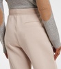 Bali cotton-blend jersey wide-leg pants