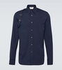 Harness cotton poplin shirt