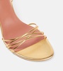 Lori 60 metallic leather sandals