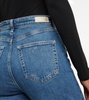 High-rise boyfriend jeans