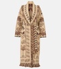 Wild Wonder wool and cotton cardigan