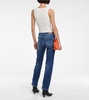Alexxis high-rise straight-leg jeans