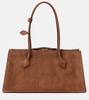 Le Teckel suede tote bag