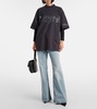 Logo oversized cotton jersey T-shirt