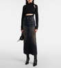 Cutout jersey top