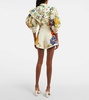 Flores floral high-rise shorts
